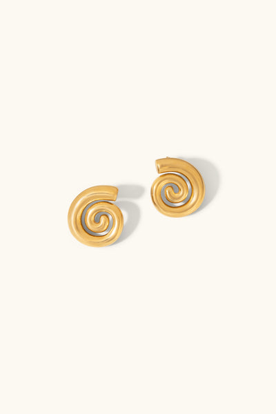 Goldplated earring jewelry Ayele