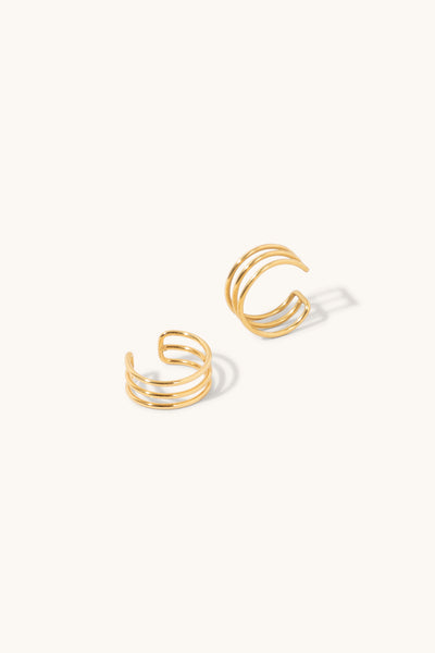 Ayele Gold Plated THE AMARA RING, 925 Sterling Silver and 18K Gold Plating